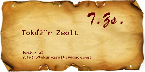 Tokár Zsolt névjegykártya