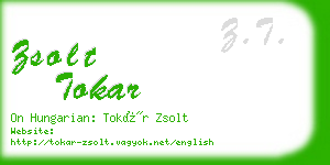 zsolt tokar business card